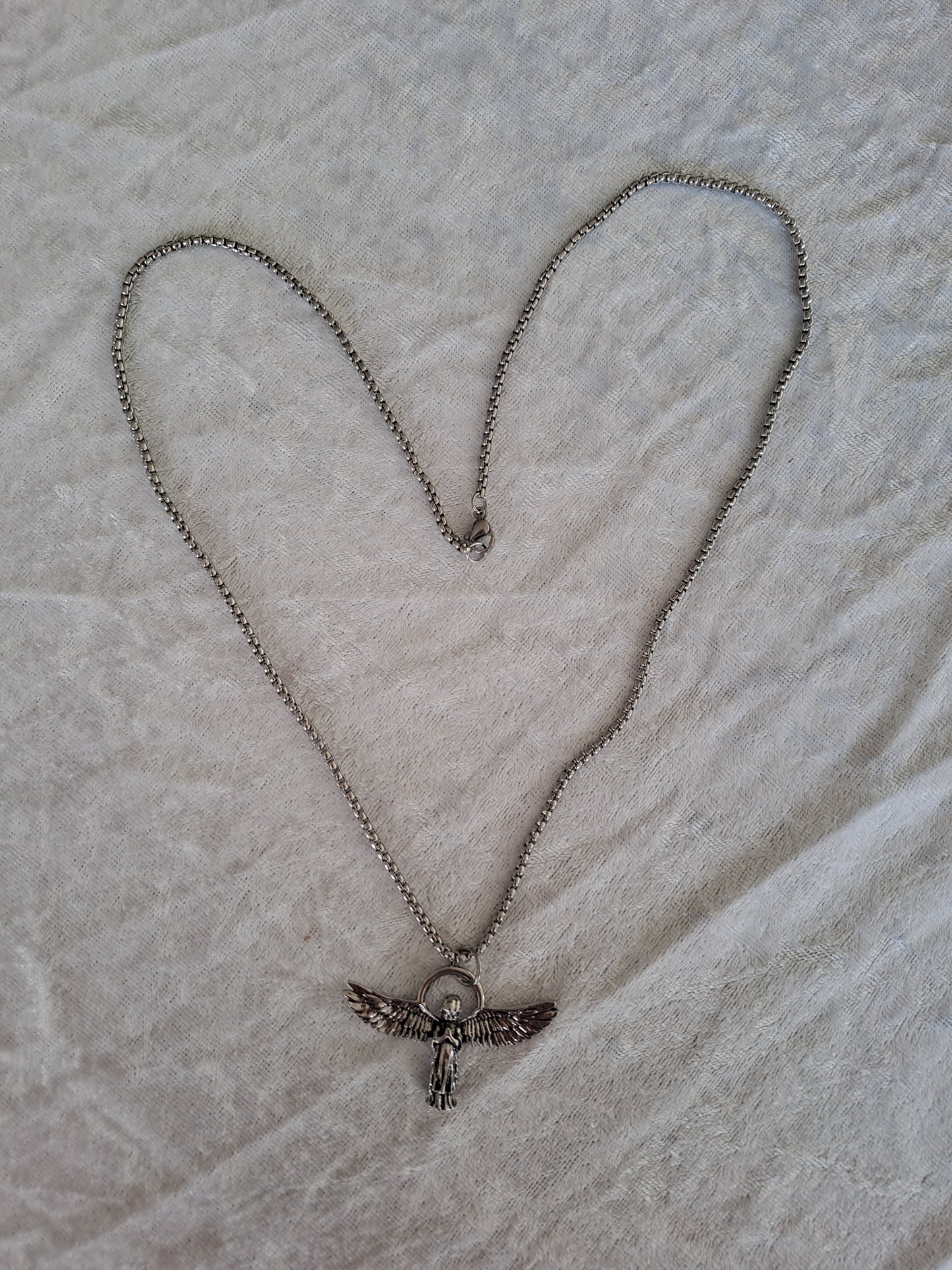 Damen / Herren Halskette mit Schutzengel