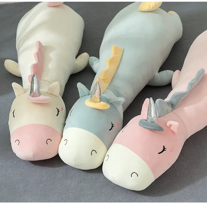 Premium Kissen schlafendes Einhorn
