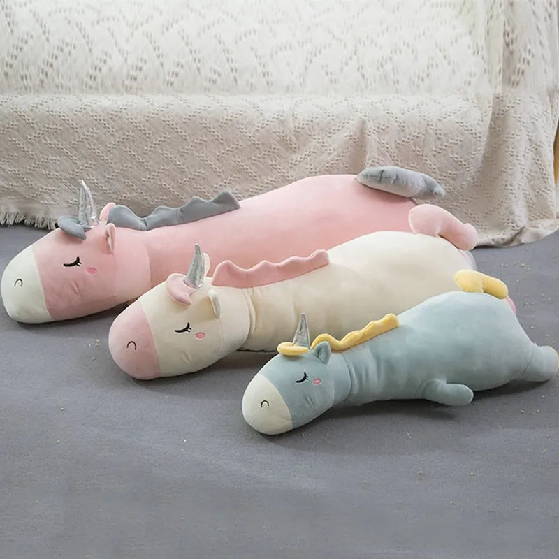 Premium Kissen schlafendes Einhorn