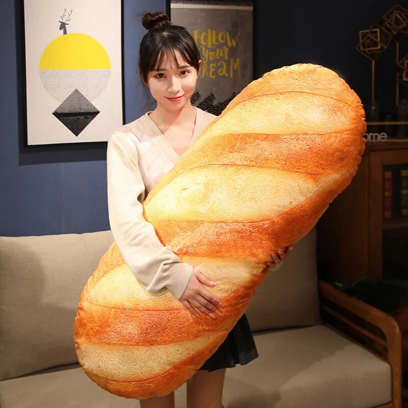 Premium Baguette Weissbrot Kissen