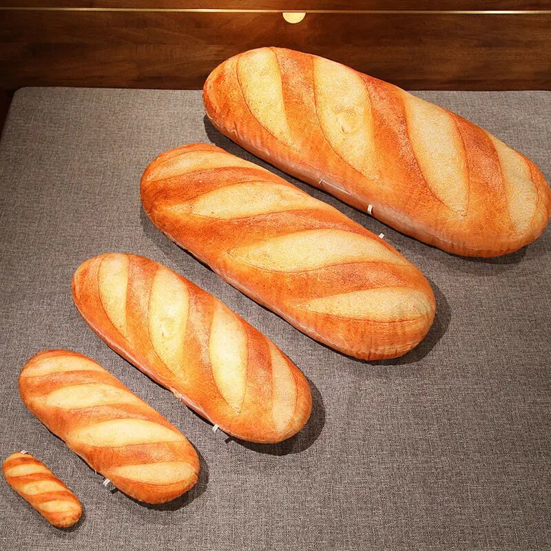 Premium Baguette Weissbrot Kissen