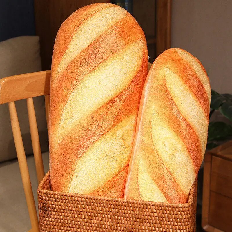 Premium Baguette Weissbrot Kissen
