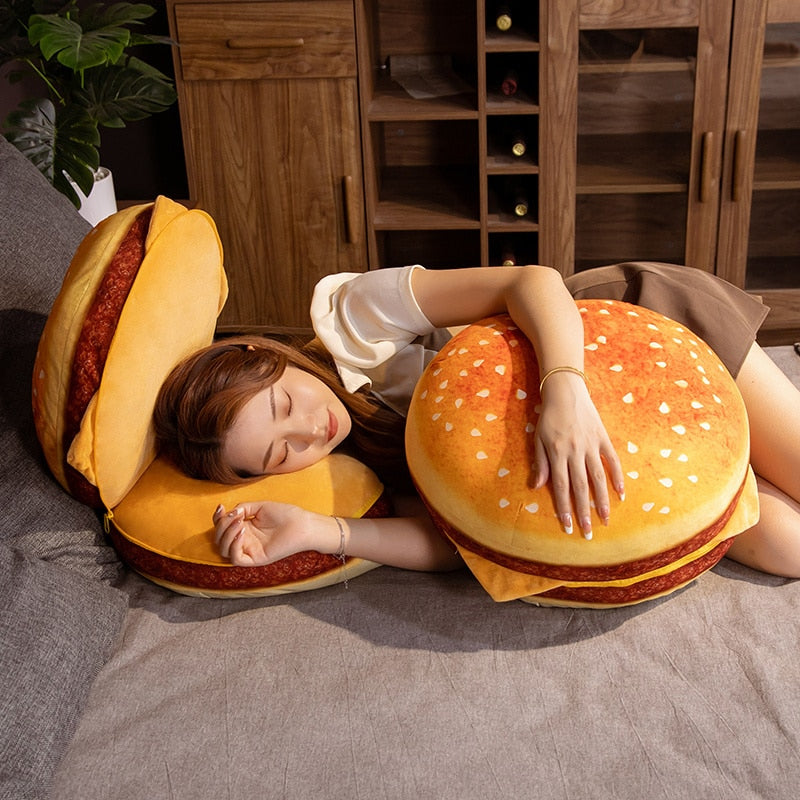 Hamburger Kissen