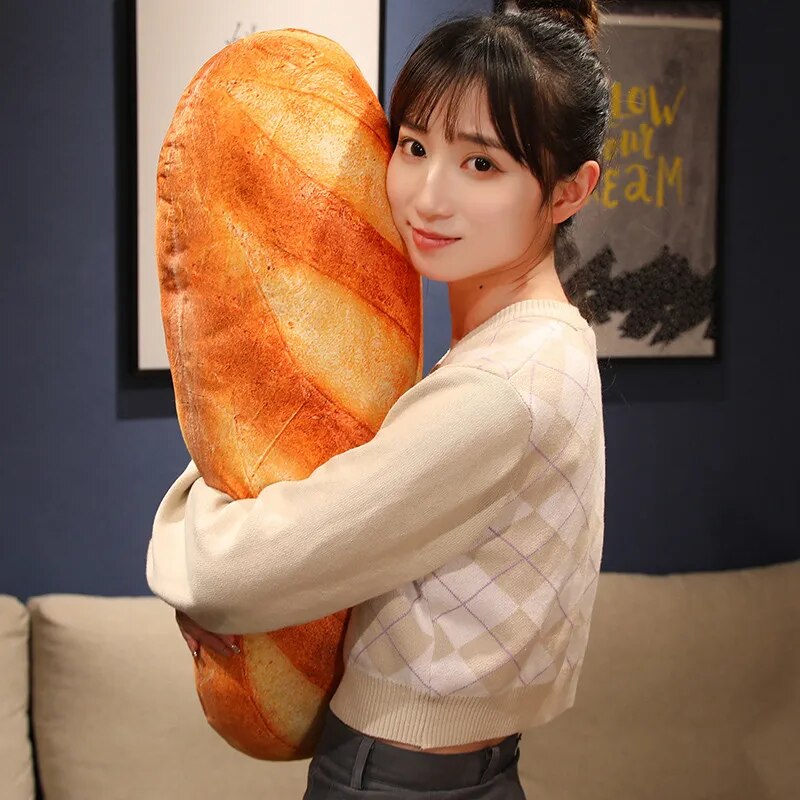Premium Baguette Weissbrot Kissen