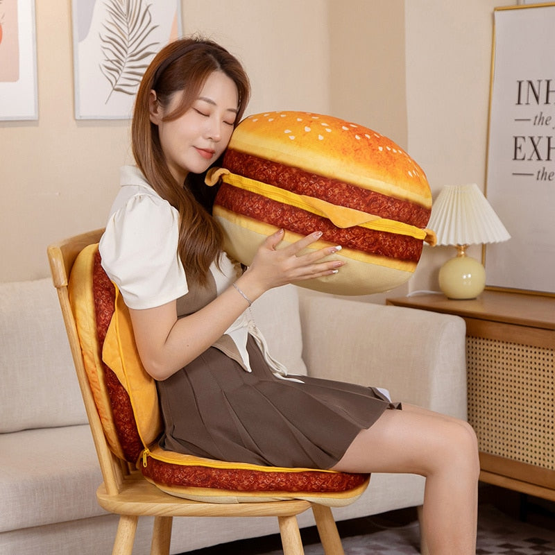 Hamburger Kissen