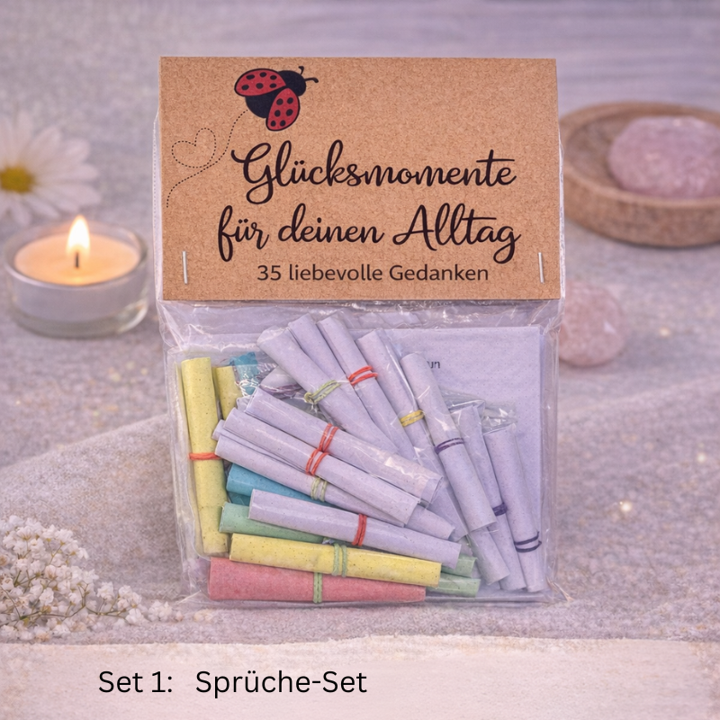 Glücksmomente für deinen Alltag - Geschenkset
