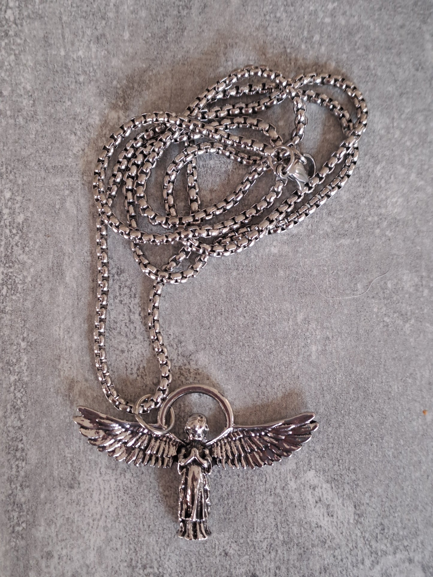 Damen / Herren Halskette mit Schutzengel