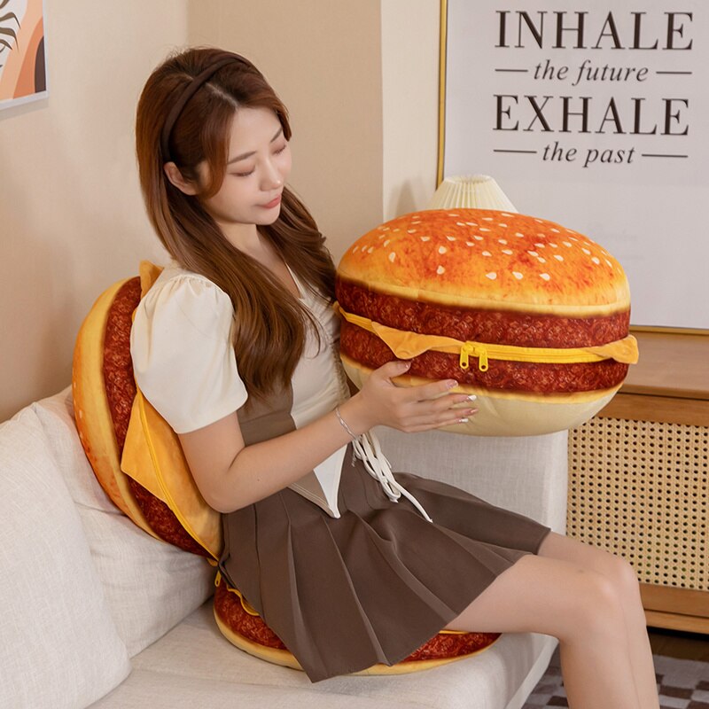 Hamburger Kissen